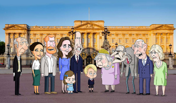 HBO выпустят сатирический мультсериал о жизни королевской семьи