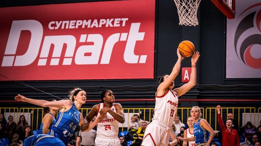 Баскетболистки "Прометея" – 1/8 финала еврокубка: матч против швейцарок закончился с неожиданным счетом