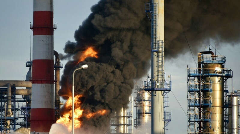 Потрапили куди треба: що сталося на московському НПЗ після атаки БПЛА