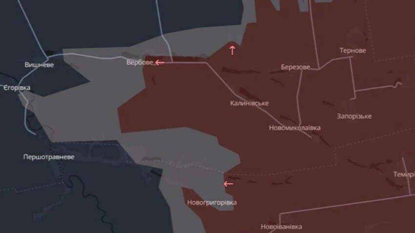 DeepState показал, как россияне прорывают фронт сразу в двух областях DeepState показал, как россияне прорывают фронт сразу в двух областях