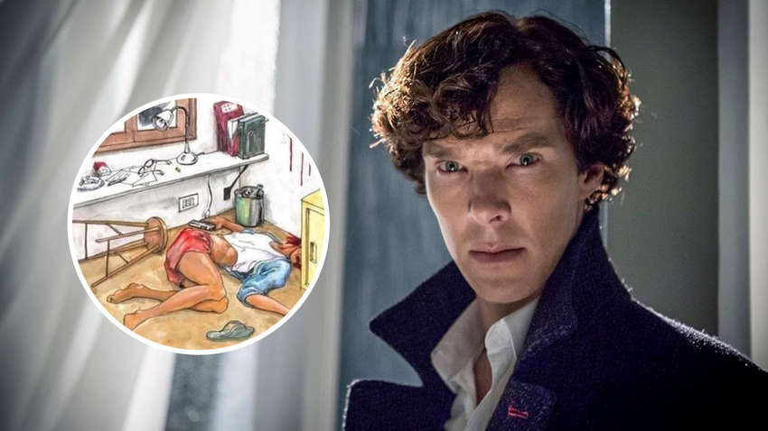 Детективная головоломка: только такие гении, как Шерлок могут определить, это было убийство или самоубийство Детективная головоломка: только такие гении, как Шерлок могут определить, это было убийство или самоубийство