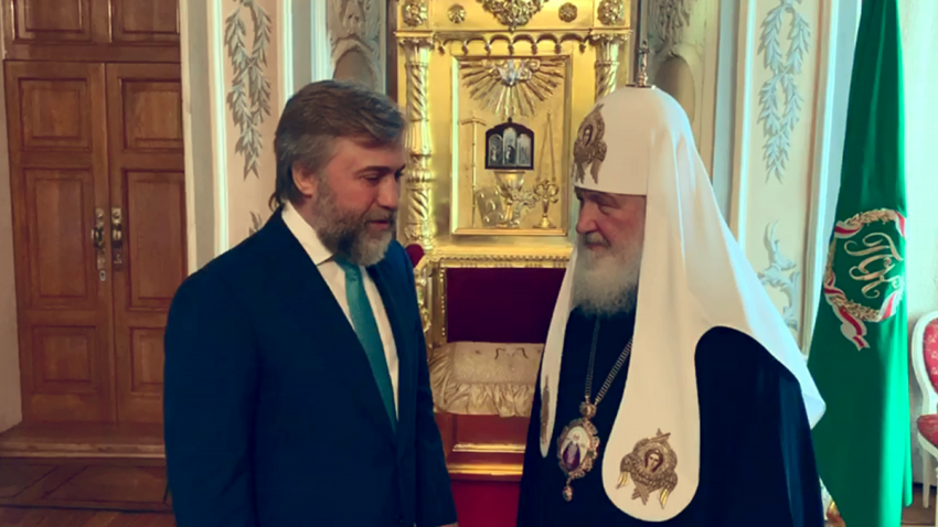 Вадим Новинский встретился с Патриархом Кириллом