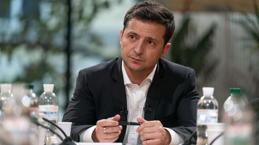 Зеленський не звернув увагу на мітинг гірників у рідному місті