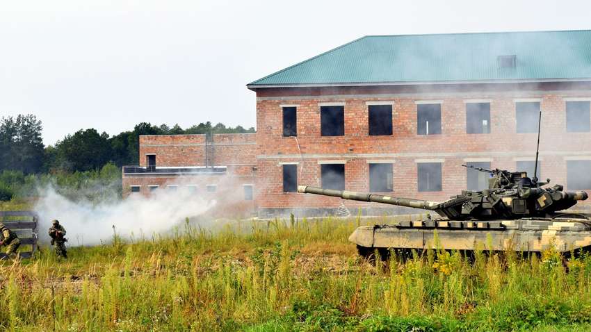 Стартовали очередные украино-американские военные учения