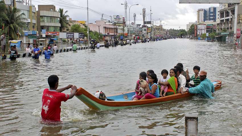 Крупное наводнение в Индии: в зоне стихийного бедствия более 60 тысяч человек