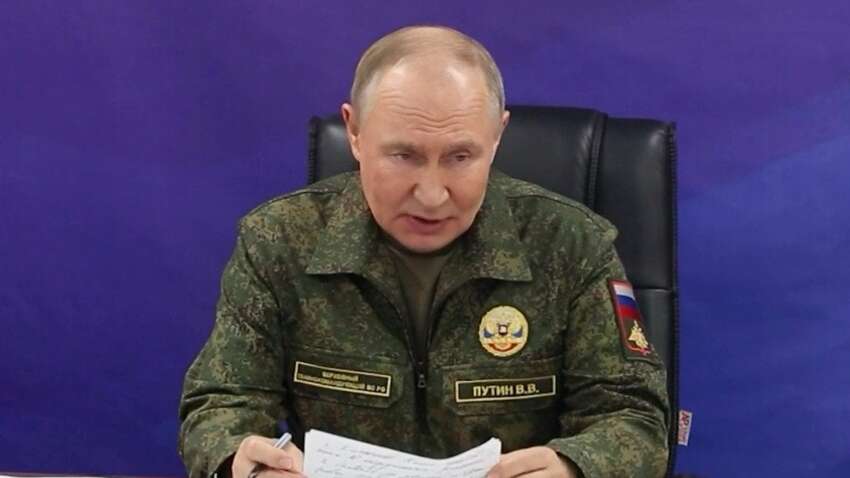 Путін назвав особливість, через яку Росія постійно шукає війни, а не миру Путін назвав особливість, через яку Росія постійно шукає війни, а не миру