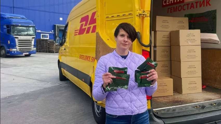 Американський фонд закупив український "Гемостатик" для потреб Ізраїлю