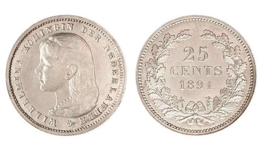 Редкая монета королевы Вильгельмины продана за рекордную сумму в Нидерландах