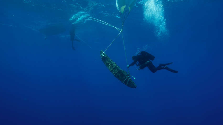Грецькі вчені знайшли якір величезного корабля древніх греків