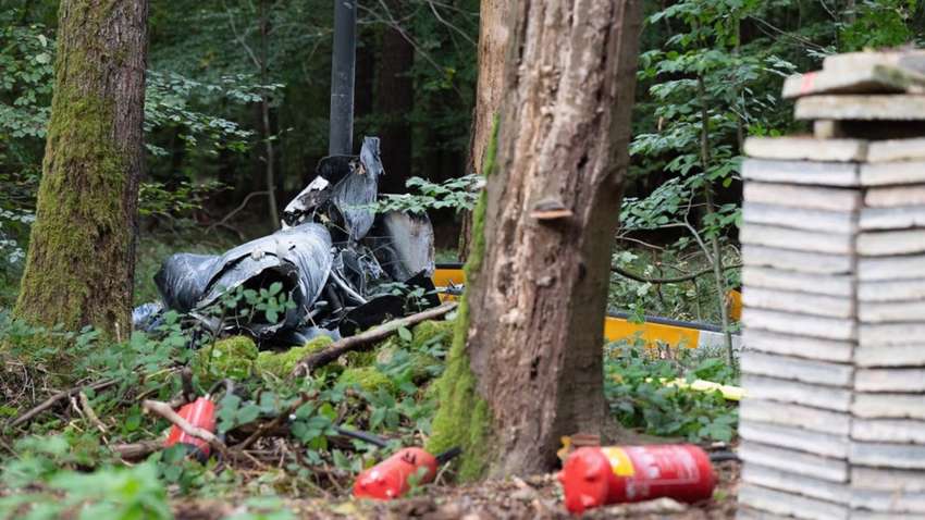 В Германии разбился вертолет: что известно о происшествии В Германии разбился вертолет: что известно о происшествии