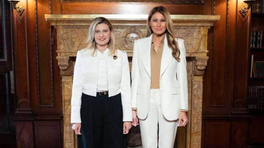 “Фото зустрічі Меланії Трамп та Олени Зеленської змонтоване”: що відомо