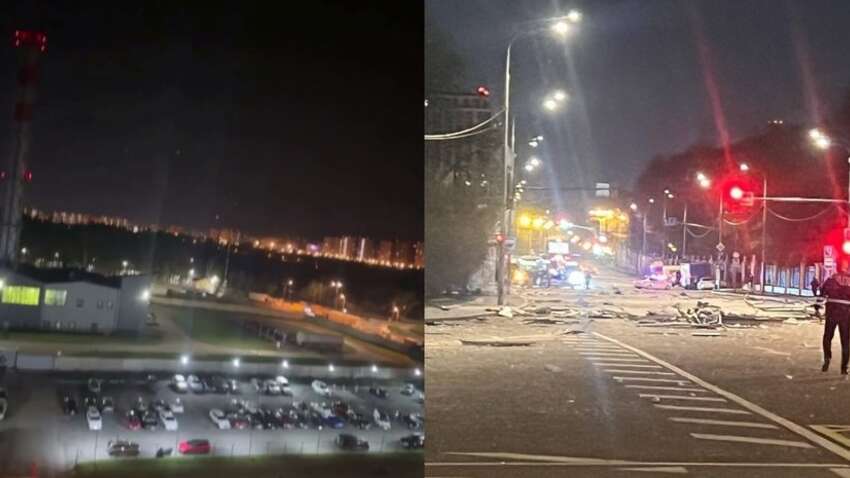 Дроны атаковали Москву и не только: в Кремле слышали взрывы