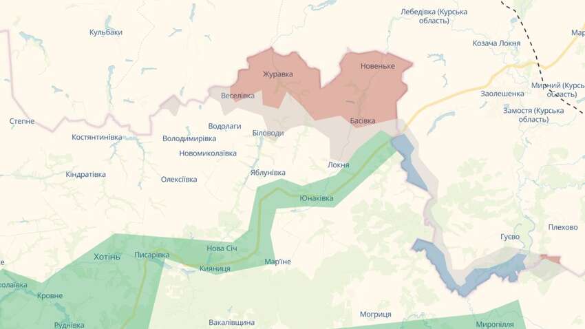 У Росії заявили про окупацію на Сумщині та створення «буферної зони» на кордоні У Росії заявили про окупацію на Сумщині та створення «буферної зони» на кордоні