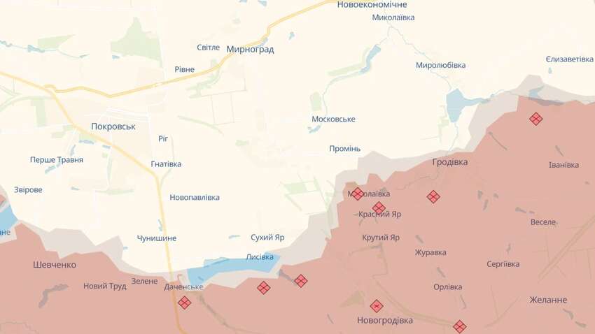 ЗСУ відновили положення біля Покровська ЗСУ відновили положення біля Покровська