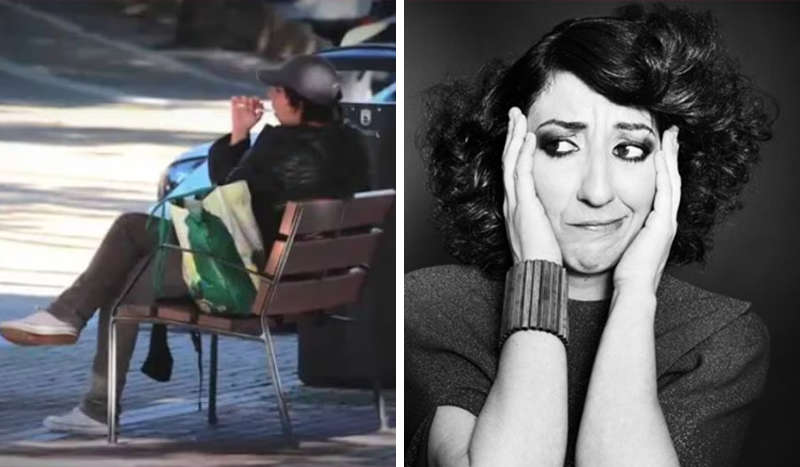 Сумна доля іспанської акторки: раніше вона була зіркою, а тепер спить на лавці в парку