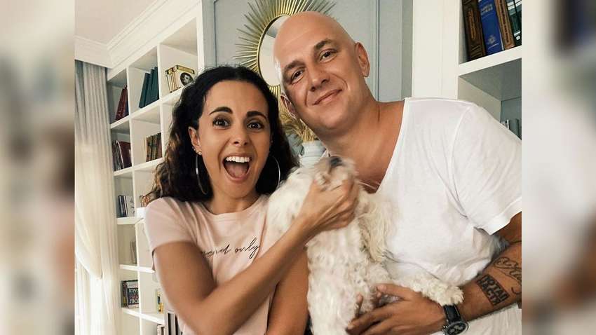 Каменских похвасталась новорожденными малышами ее собаки: милое видео