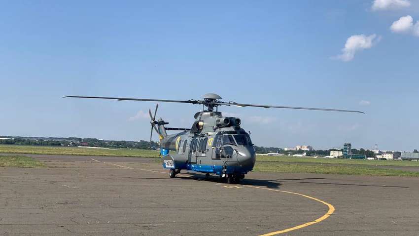Нацгвардії передали новий вертоліт Airbus для бойових завдань (ФОТО, ВІДЕО)