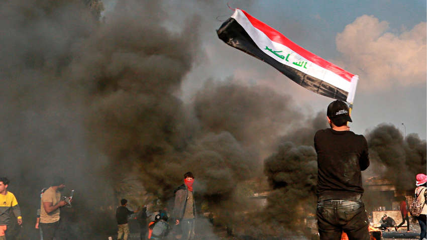 У зеленій зоні Багдада знову впала ракета