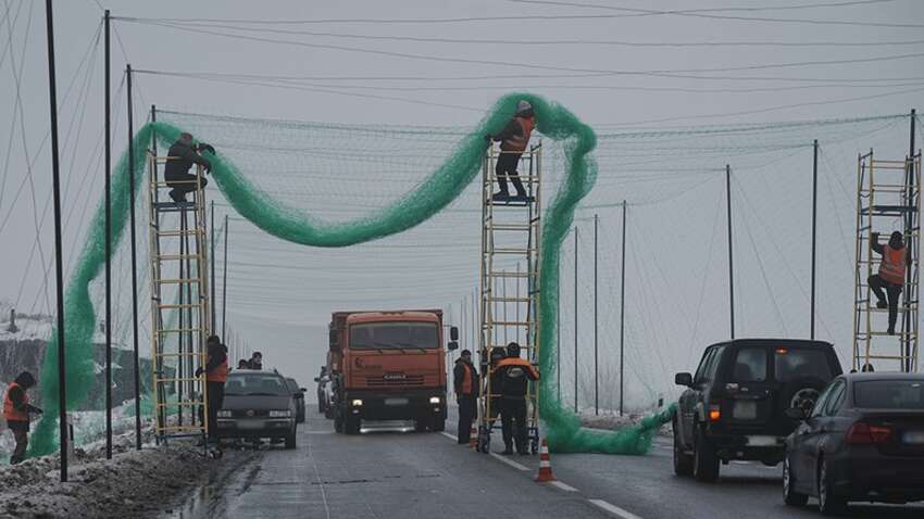 Северную часть окружной Харькова защитят антидроновыми сетками: что происходит на подъезде к городу
