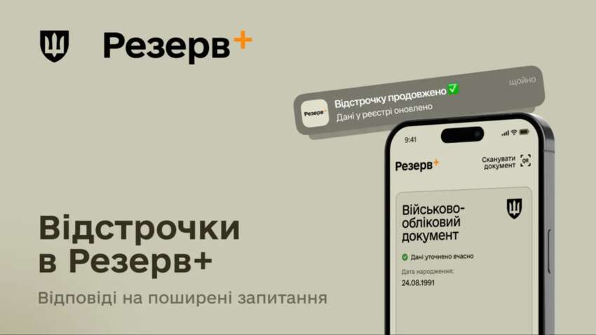 Отсрочки в Резерв+: нововведение от Минобороны 