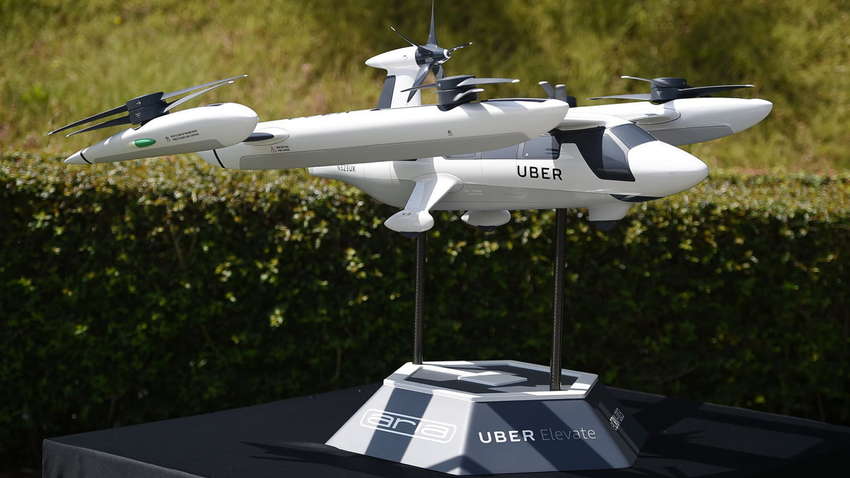 Компания Uber представила дроны для доставки еды