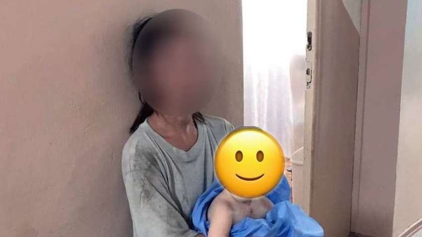 Все время падала: на Херсонщине копы поймали пьяную горе-мать с младенцем