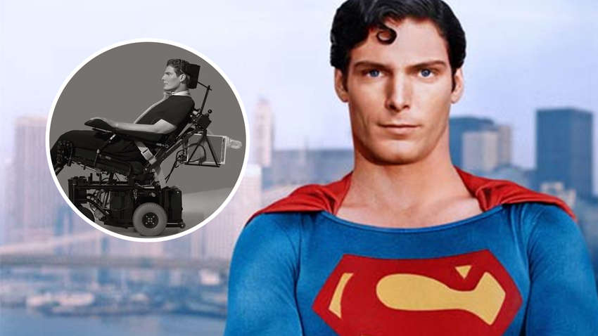 Он был суперменом, но из-за падения стал прикован к креслу колесному