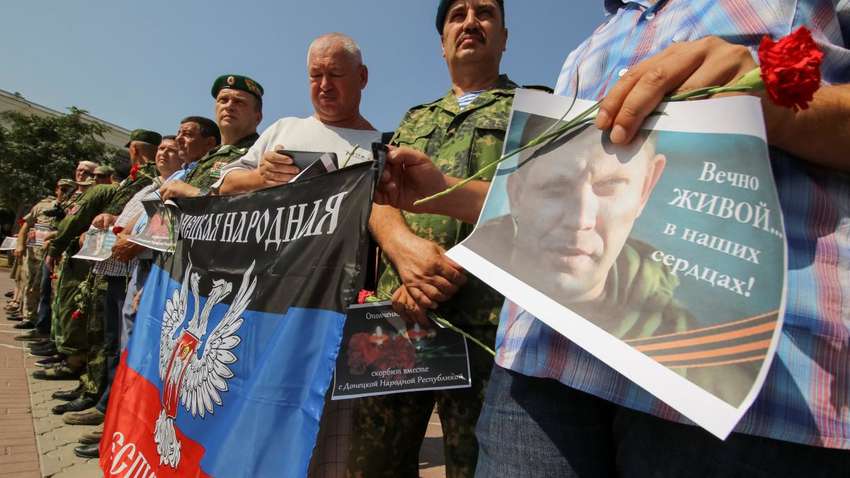 В Крыму появились улицы в честь боевика "ДНР" Захарченко и "полка ополчения"