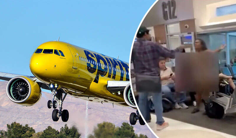 Жінка несподівано почала роздягатися в аеропорту перед посадкою в літак 