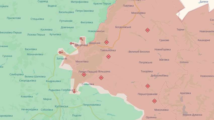 Россияне сообщили об оккупации населенного пункта в Харьковской области