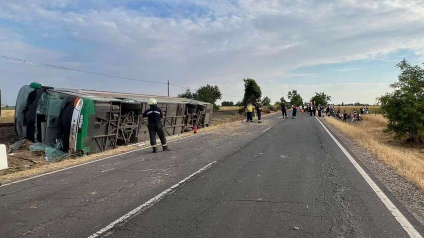 Перевернулся автобус с украинскими детьми: первые подробности из Венгрии