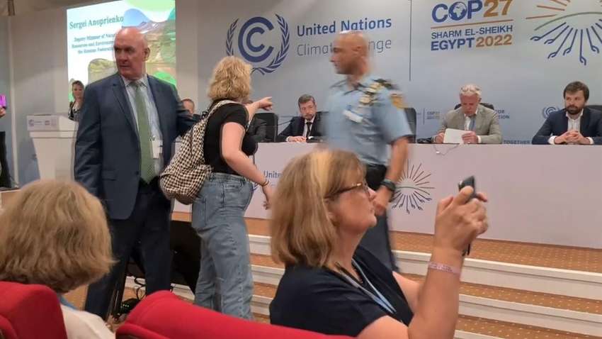 Російська делегація не змогла виступити на кліматичному саміті COP27. Відома причина Російська делегація не змогла виступити на кліматичному саміті COP27. Відома причина