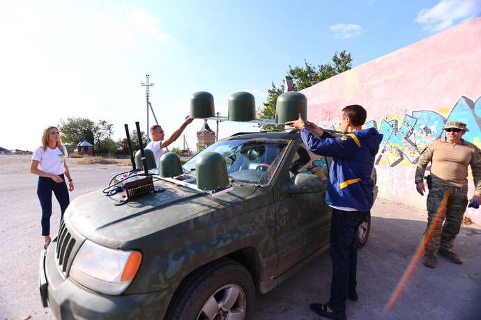 Валерий Дубиль: вместе с фондом Надежда передали ГУР современные системы РЭБ и станции усиления сигнала
