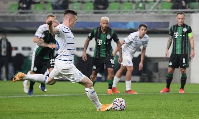 "Динамо" - "Ференцварош". Обзор матча (ВИДЕО)