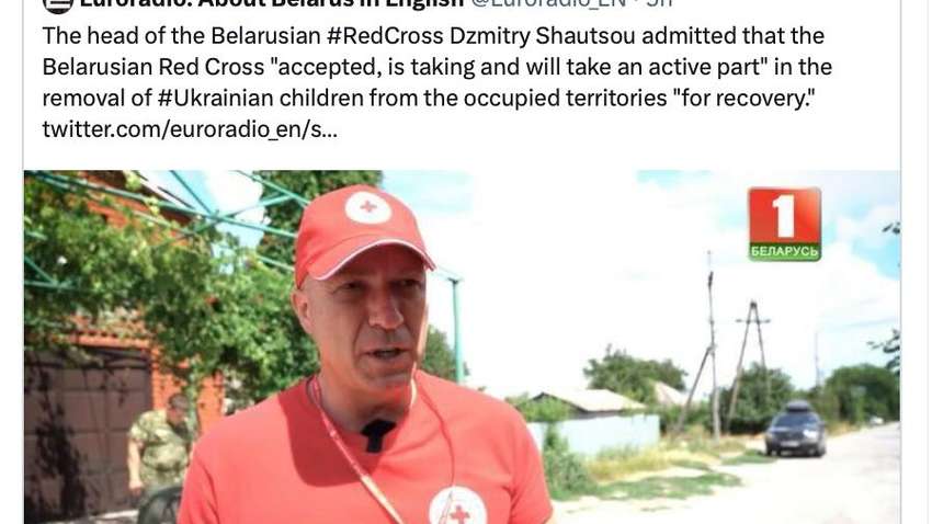 Украина требует ареста одного из руководителей Красного Креста