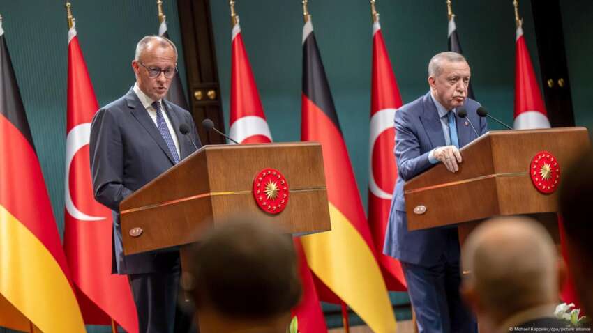 Ердоган та Мерц публічно посварилися: що сталося  Ердоган та Мерц публічно посварилися: що сталося