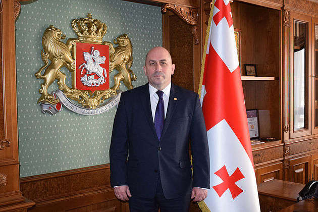 Грузия отозвала посла в Украине Гелу Думбадзе