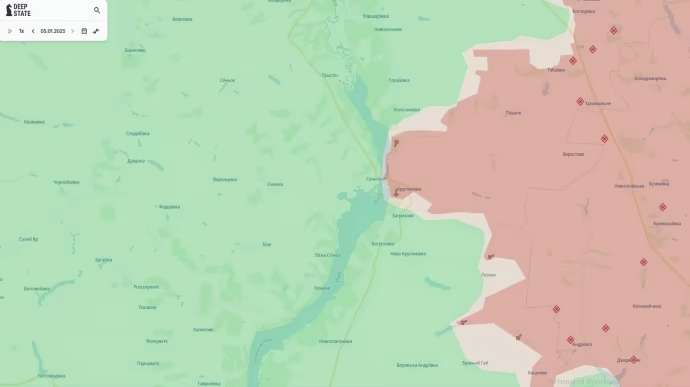 Враг оккупировал населенные пункты сразу в двух областях: карта DeepState Враг оккупировал населенные пункты сразу в двух областях: карта DeepState