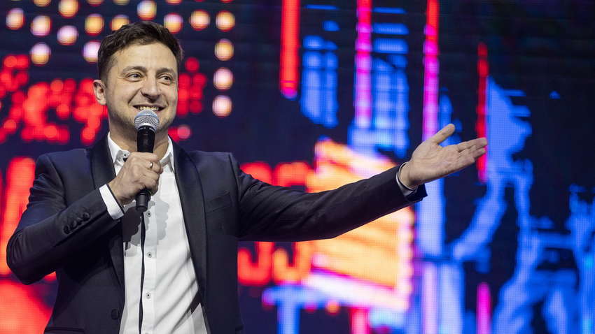 "Не свого, так хоч чужого": у Росії на "блакитному вогнику" висміяли президента України 