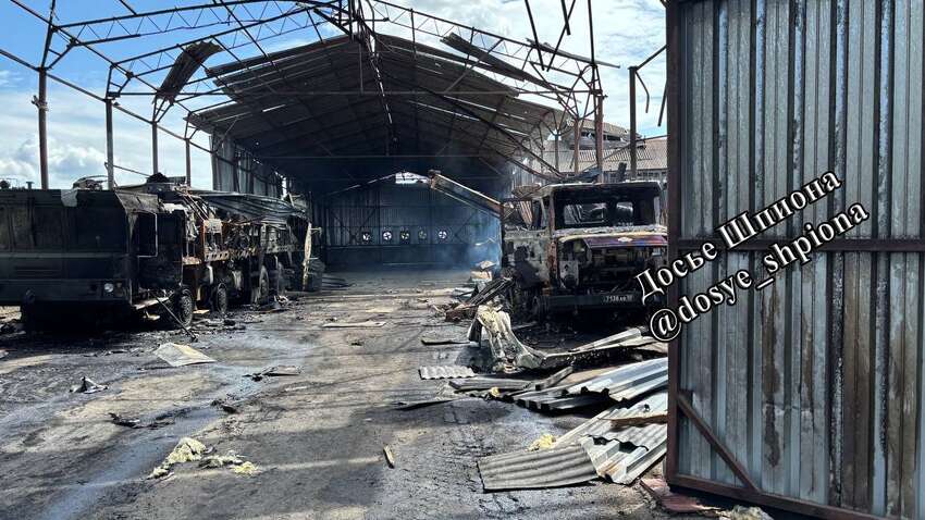 Україна дронами уразила полігон в Росії з установками «Іскандер» Україна дронами уразила полігон в Росії з установками «Іскандер»