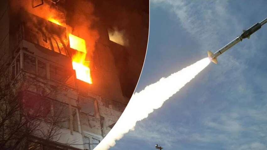 РФ вгатить по Україні 40 ракетами і 500 дронами: названо міста та цілі удару 