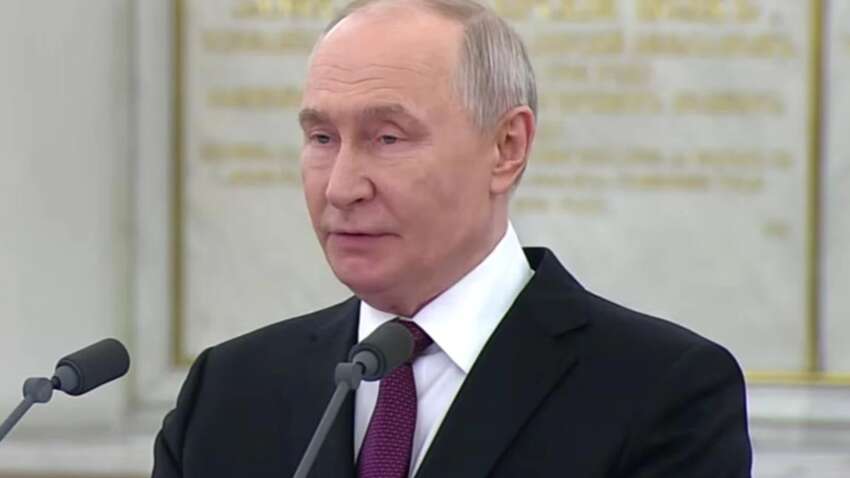 "Где доказательства?": Путин на весь мир унизил Мерца из-за атак БПЛА в Лейпциге 
