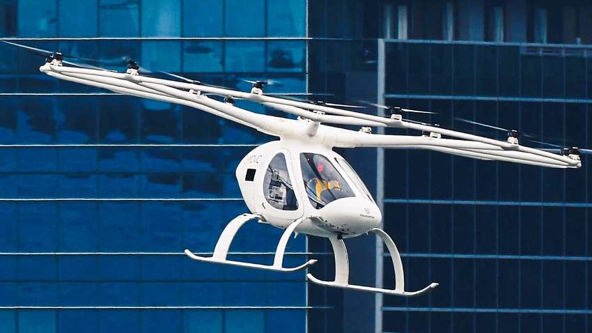 У Сінгапурі пройшло успішне випробування аеротаксі 