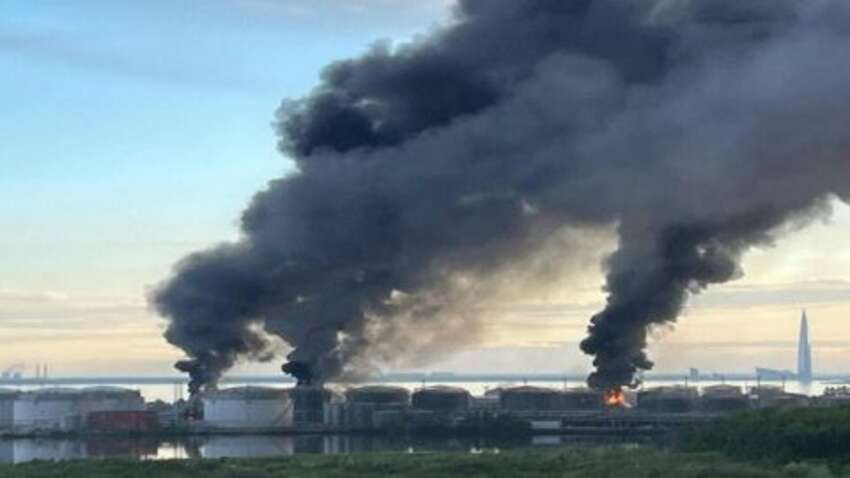 Россия в огне: в Петербурге поражен важный объект