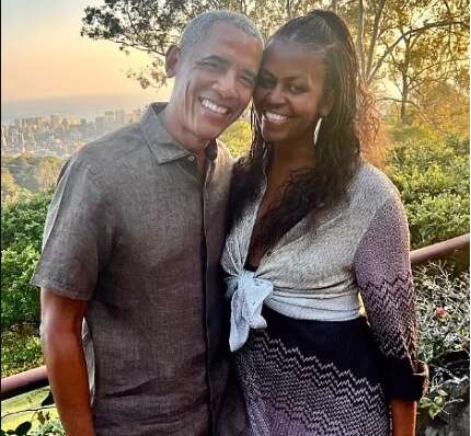 Барак и Мишель Обама тронули гостей ресторана в Вашингтоне Барак и Мишель Обама тронули гостей ресторана в Вашингтоне