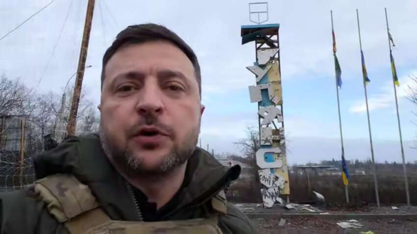 Зачем Зеленский посетил Купянск Зачем Зеленский посетил Купянск