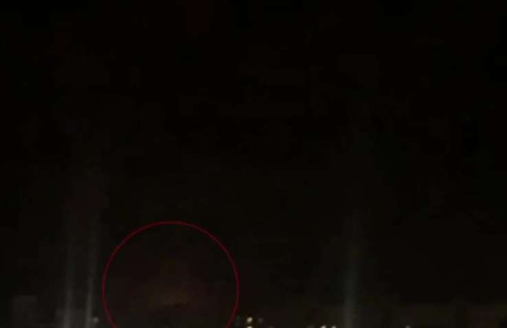 В Сети появилось первое видео "вспышек" в стороне аэродрома "Зябровка" в Беларуси (ВИДЕО)