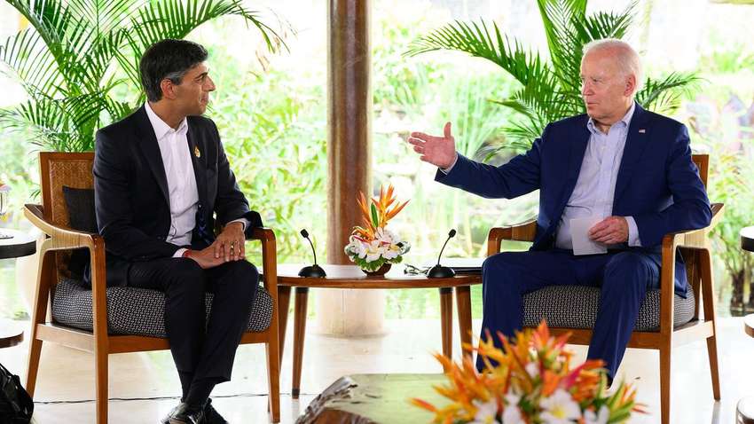 Сунак и Байден назвали кому выгодное поражение России в войне против Украины Сунак и Байден назвали кому выгодное поражение России в войне против Украины