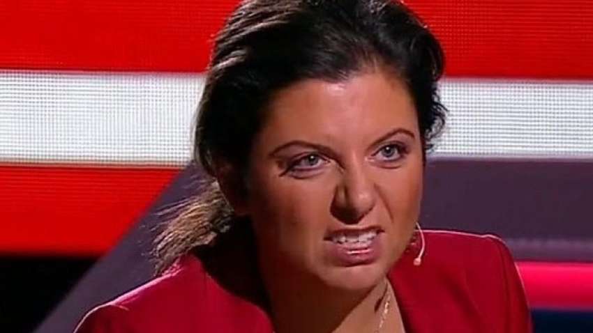 Российская пропагандистка атакует Брюссель Российская пропагандистка атакует Брюссель