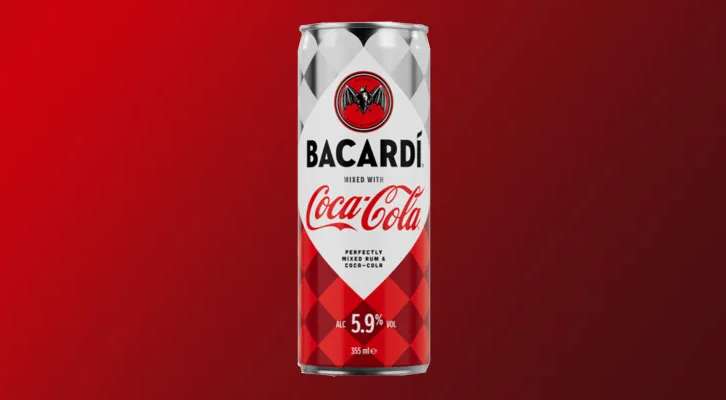 Coca-Cola запускает первый алкогольный напиток из Bacardi